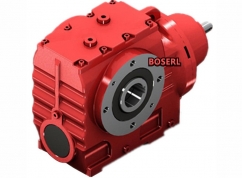 軸入孔出蝸輪蝸杆減速機SA係列