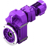 96KW調速電機配減速機用在滾筒拋光機上