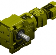 79KW電機配K型減速機用在大型電動推杆上