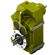 71KW電機配減速機F係列用在驅動粉碎機運行上