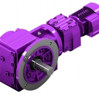 7500W電機配KF係列減速機用在人防大門上