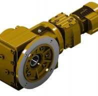 55KW的三級減速機配電機一體式用於大型篩沙設備可以匹配哪些減速機型號?
