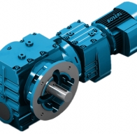 麵膜機上用的斜齒輪蝸輪蝸杆減速機配電機一體式